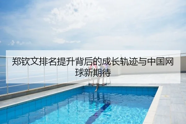 郑钦文排名提升背后的成长轨迹与中国网球新期待